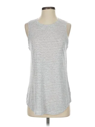 Pre-owned Athleta Sleeveless T-shirt In Silver
