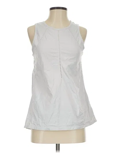 Pre-owned Athleta Sleeveless T-shirt In Silver