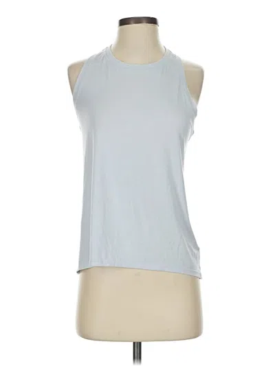 Pre-owned Athleta Sleeveless T-shirt In Silver