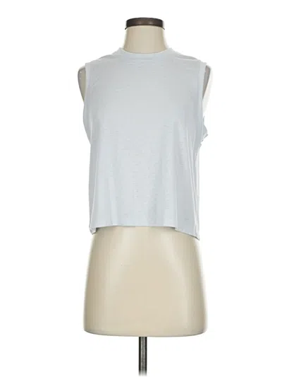 Pre-owned Athleta Sleeveless T-shirt In Silver