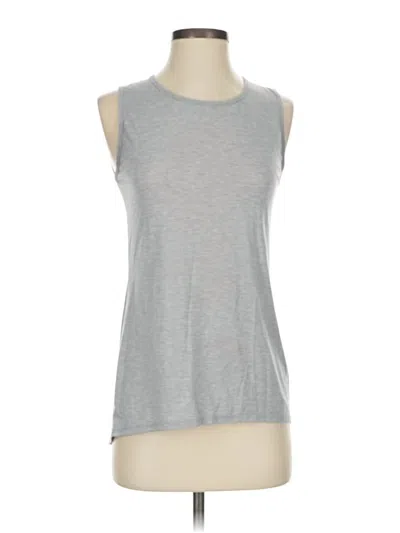 Pre-owned Athleta Sleeveless T-shirt In Silver