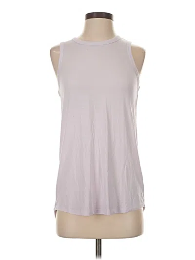 Pre-owned Athleta Sleeveless T-shirt In Silver