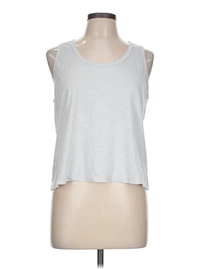 Pre-owned Athleta Sleeveless T-shirt In Silver