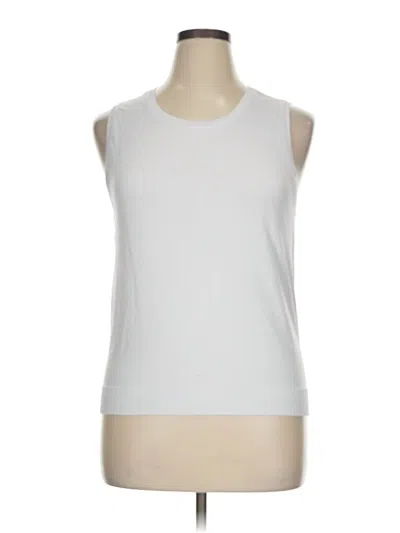 Pre-owned Athleta Sleeveless T-shirt In Silver