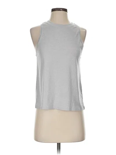 Pre-owned Athleta Sleeveless T-shirt In Silver