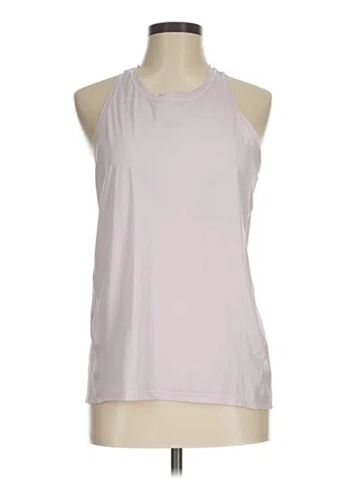 Pre-owned Athleta Sleeveless T-shirt In Silver