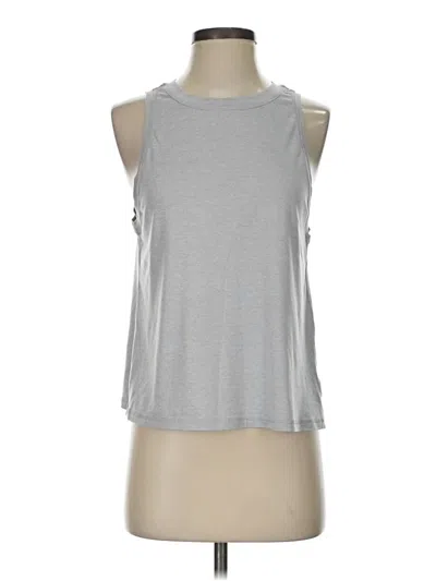 Pre-owned Athleta Sleeveless T-shirt In Silver