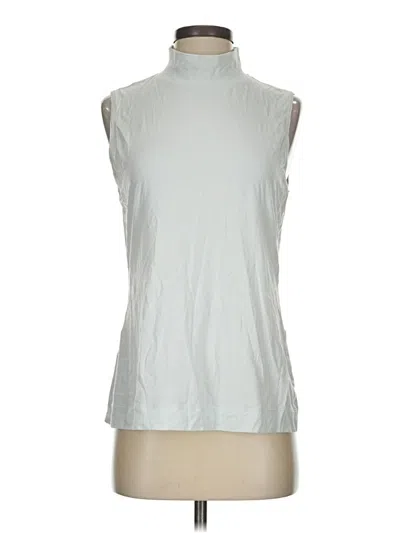 Pre-owned Athleta Sleeveless T-shirt In Silver