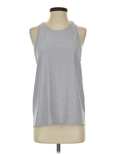 Pre-owned Athleta Sleeveless T-shirt In Silver