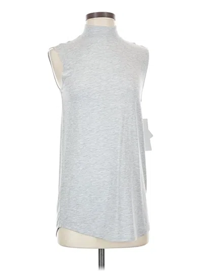 Athleta Sleeveless T-shirt In Silver