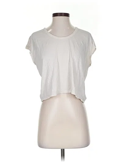 Pre-owned Athleta Sleeveless T-shirt In Silver