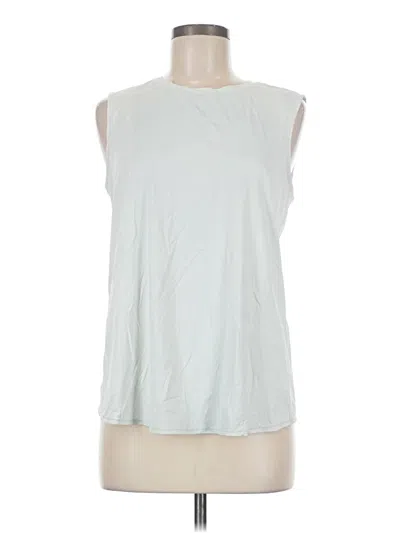 Pre-owned Athleta Sleeveless T-shirt In Silver