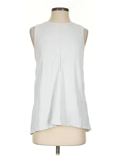 Pre-owned Athleta Sleeveless T-shirt In Silver