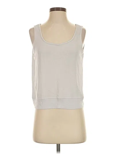 Pre-owned Athleta Sleeveless T-shirt In Silver