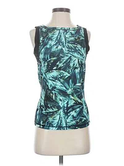 Pre-owned Athleta Sleeveless T-shirt In Teal