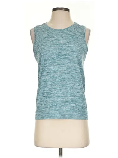 Pre-owned Athleta Sleeveless T-shirt In Teal