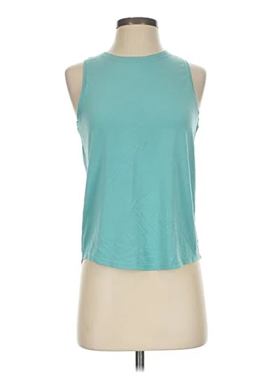 Pre-owned Athleta Sleeveless T-shirt In Teal