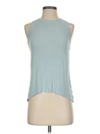 Pre-owned Athleta Sleeveless T-shirt In Teal