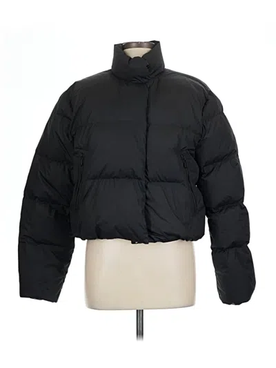 Pre-owned Athleta Snow Jacket In Black
