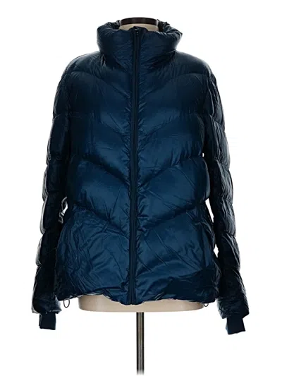 Pre-owned Athleta Snow Jacket In Blue