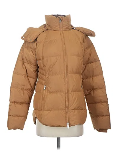 Pre-owned Athleta Snow Jacket In Brown