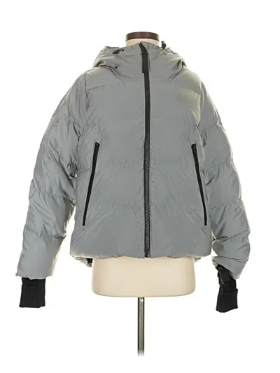 Pre-owned Athleta Snow Jacket In Gray