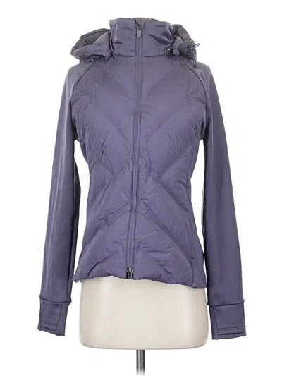 Pre-owned Athleta Snow Jacket In Purple