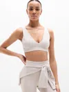 Athleta Softluxe Bra D-dd In Neutral