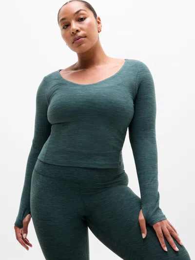 Athleta Softluxe Top In Green