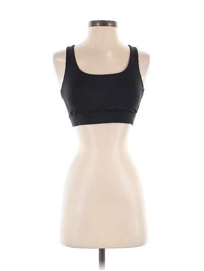 Pre-owned Athleta Sports Bra In Black