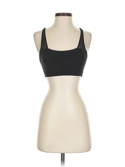 Pre-owned Athleta Sports Bra In Black