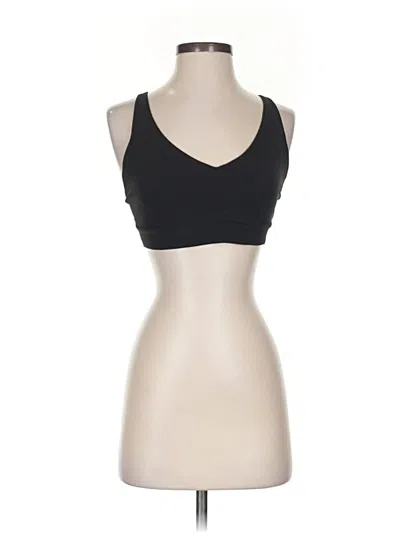 Pre-owned Athleta Sports Bra In Black