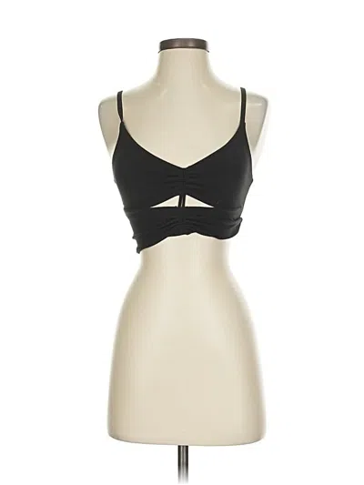 Pre-owned Athleta Sports Bra In Black