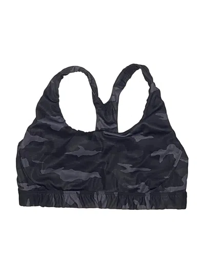 Pre-owned Athleta Sports Bra In Black