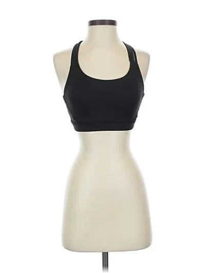 Pre-owned Athleta Sports Bra In Black