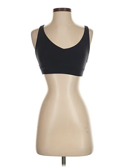 Pre-owned Athleta Sports Bra In Black