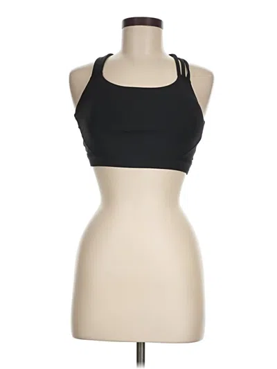 Pre-owned Athleta Sports Bra In Black
