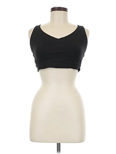 Pre-owned Athleta Sports Bra In Black