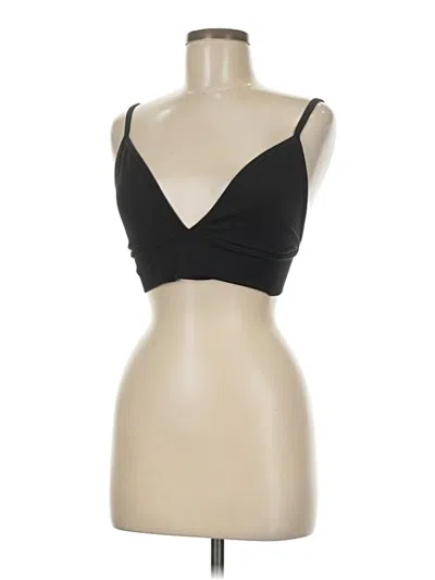 Pre-owned Athleta Sports Bra In Black