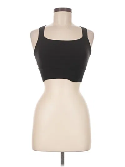 Pre-owned Athleta Sports Bra In Black