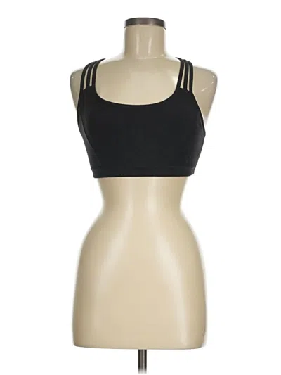 Pre-owned Athleta Sports Bra In Black