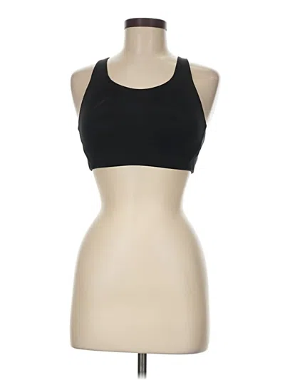 Pre-owned Athleta Sports Bra In Black
