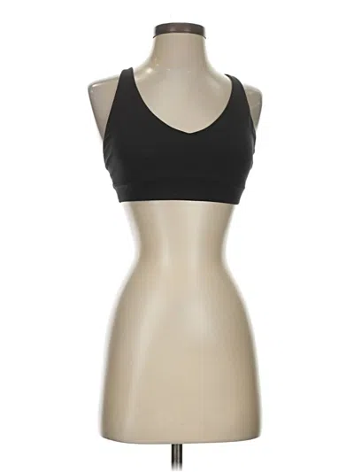 Pre-owned Athleta Sports Bra In Black