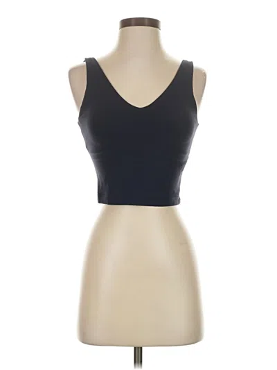 Pre-owned Athleta Sports Bra In Black