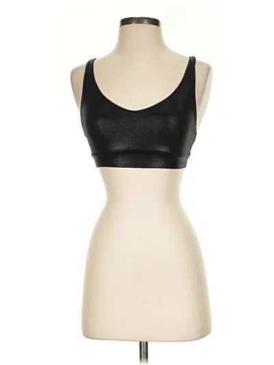 Pre-owned Athleta Sports Bra In Black