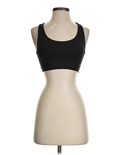 Pre-owned Athleta Sports Bra In Black