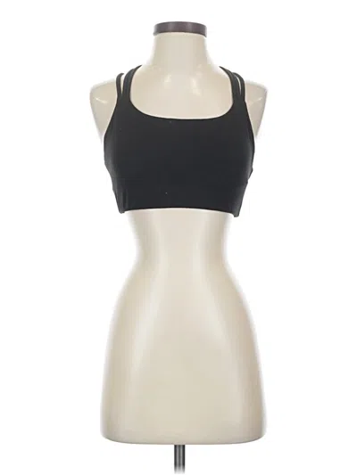Pre-owned Athleta Sports Bra In Black