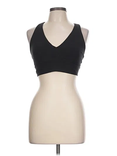 Pre-owned Athleta Sports Bra In Black
