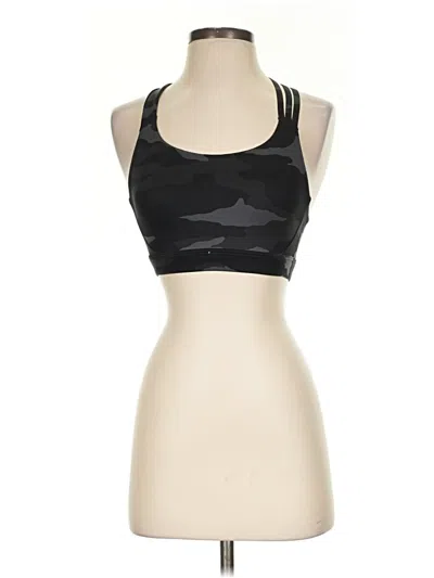 Pre-owned Athleta Sports Bra In Black