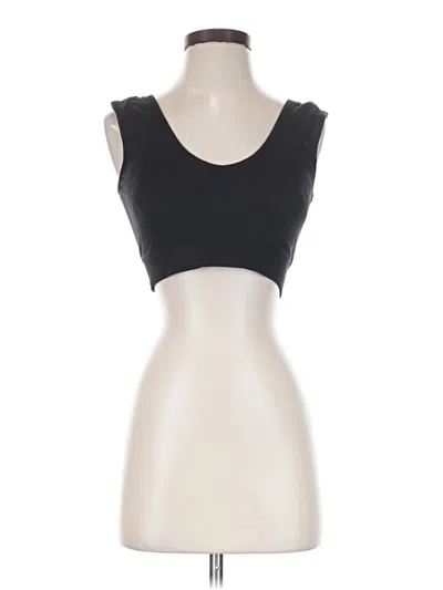 Pre-owned Athleta Sports Bra In Black